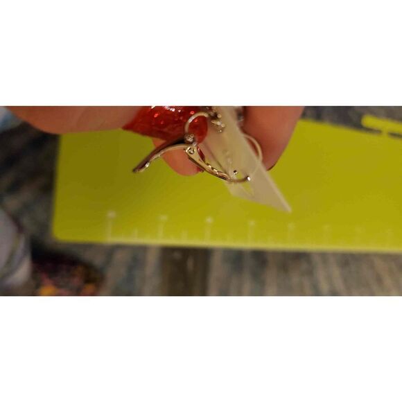 NEW Swarovski Element Earrings Sm. Navy. 13mm. Round. Leverback. Dangle - Picture 3 of 4